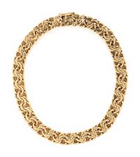 YELLOW GOLD NECKLACE