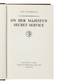 FLEMING, Ian (1908-1964). A group of 4 FIRST EDITIONS, comprising: