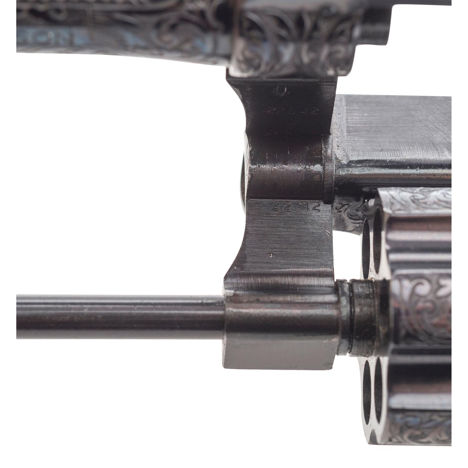 **Class B Engraved Smith & Wesson K-38 Combat Masterpiece (Pre-Model 15)