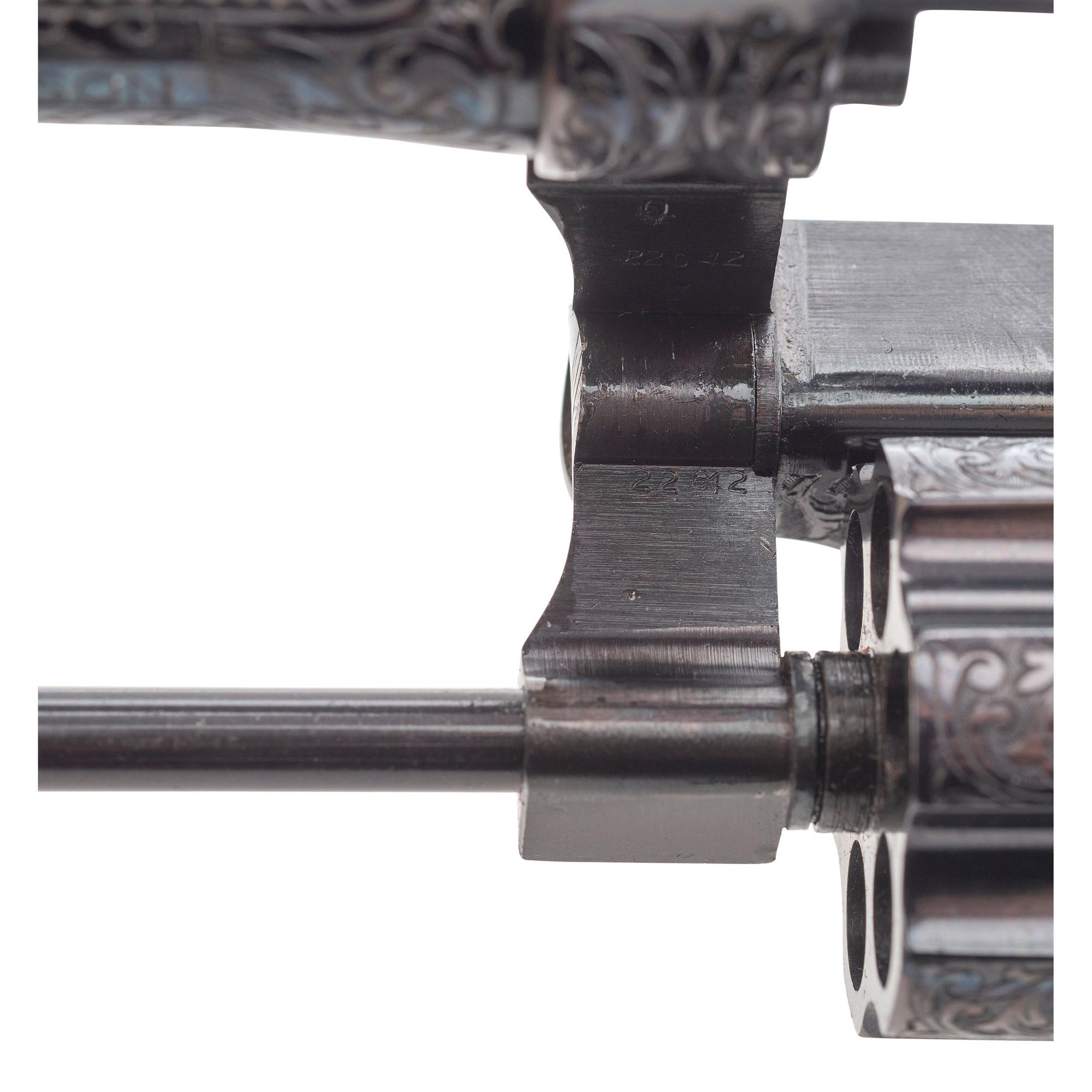 **Class B Engraved Smith & Wesson K-38 Combat Masterpiece (Pre-Model 15)