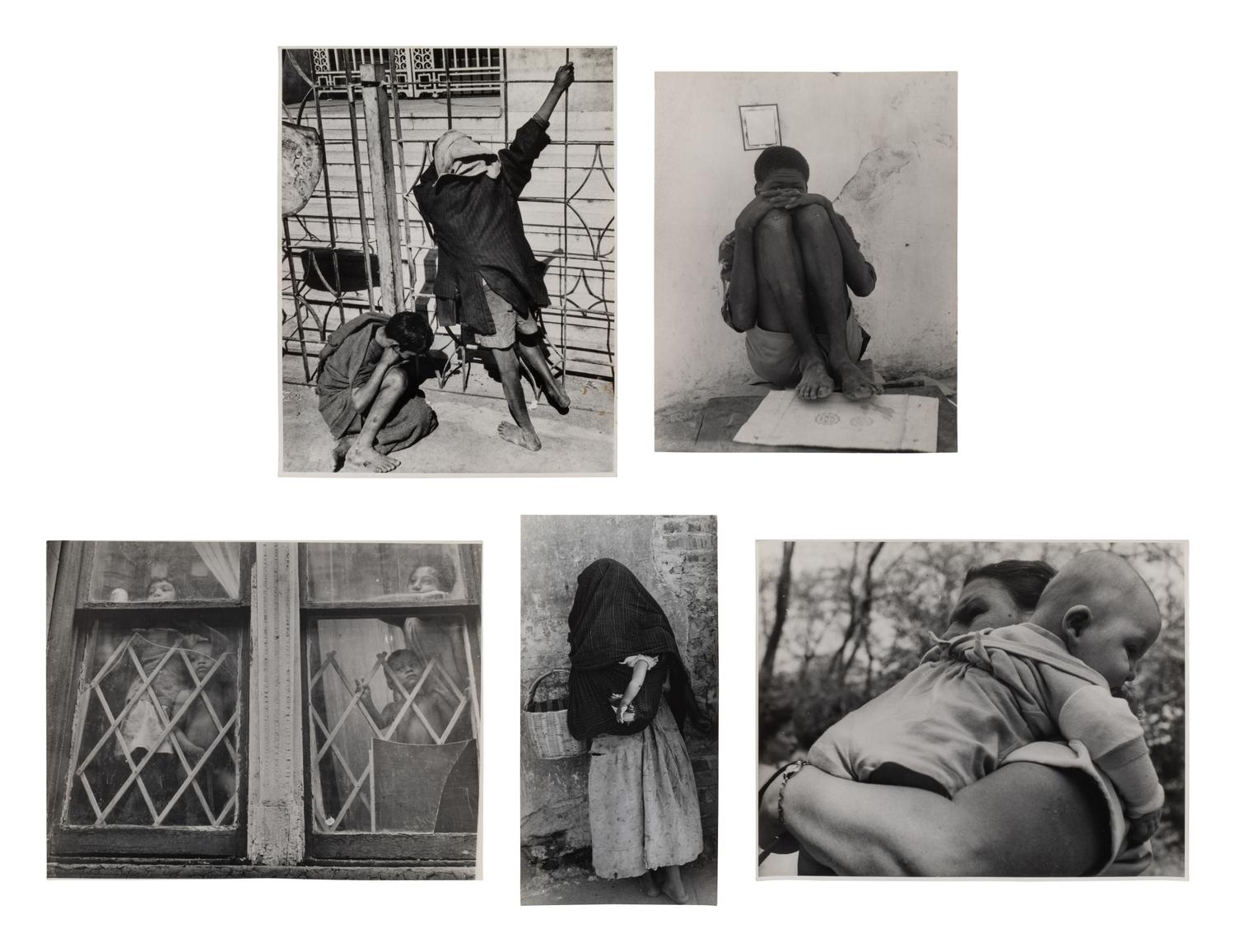 A group of five works
