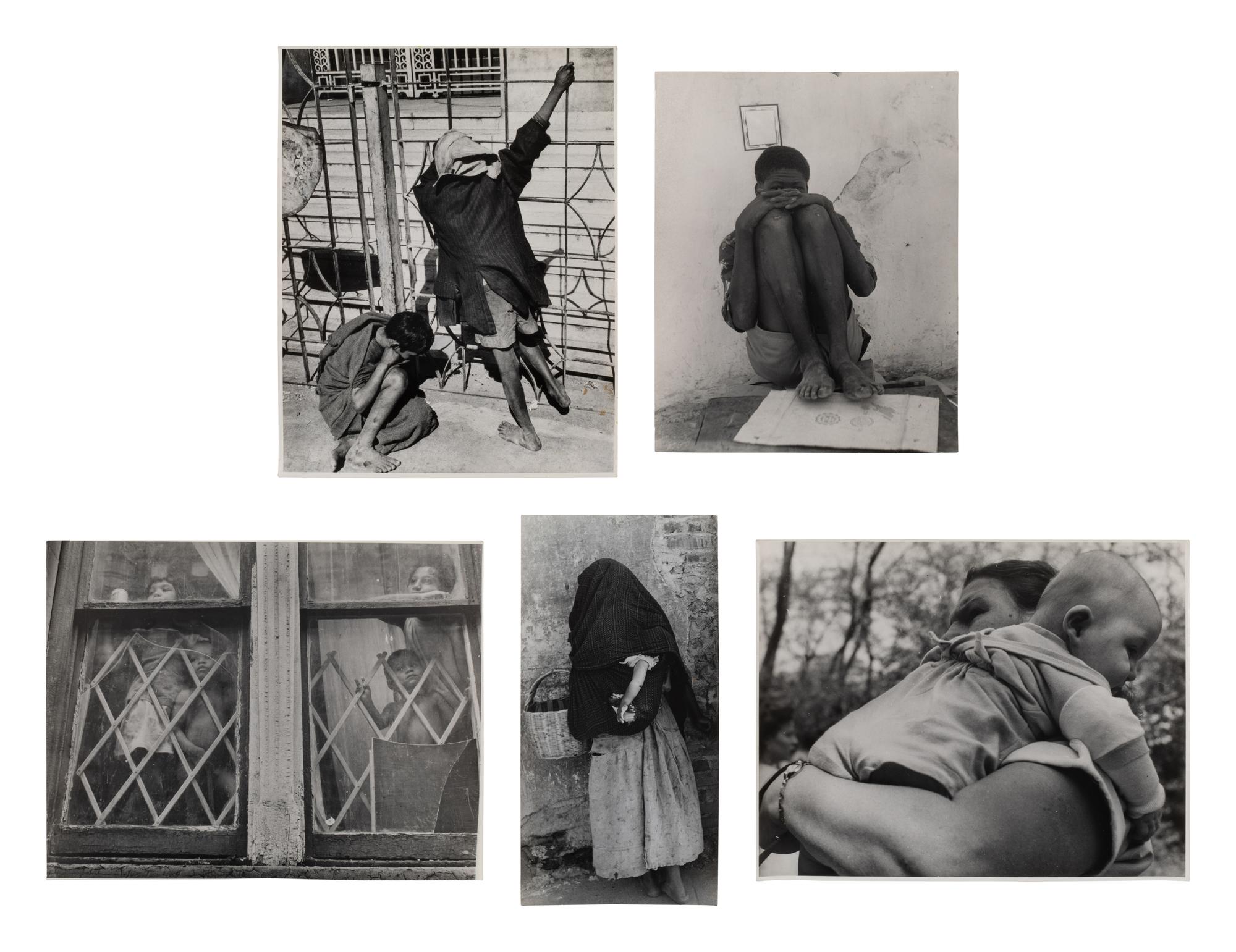 A group of five works
