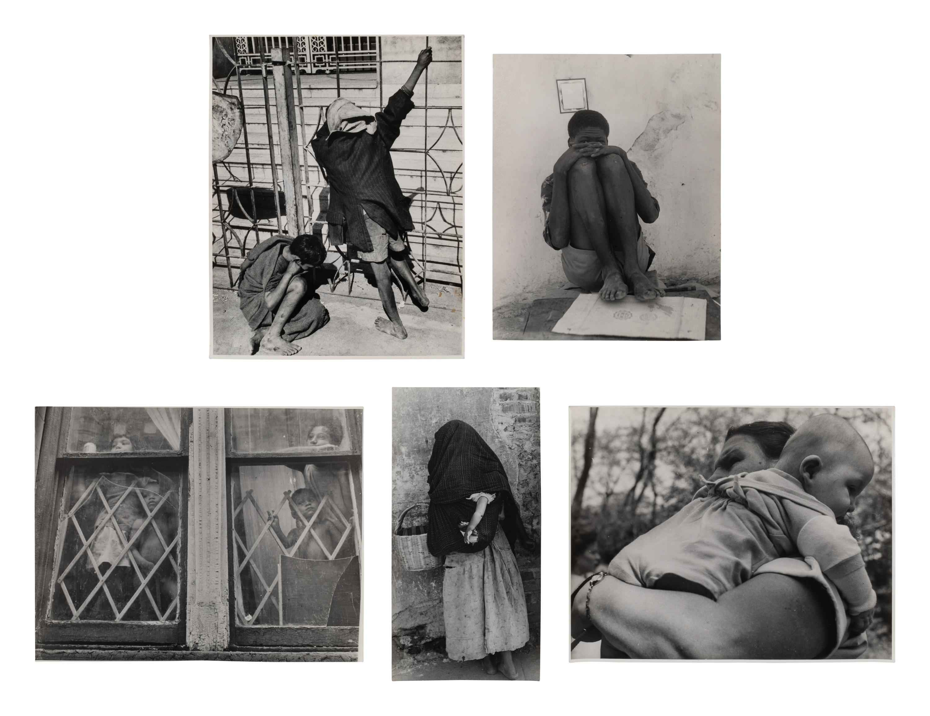 A group of five works