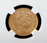 A Group of Four United Kingdom Royal Mint 2013-India Gold Sovreign Coins