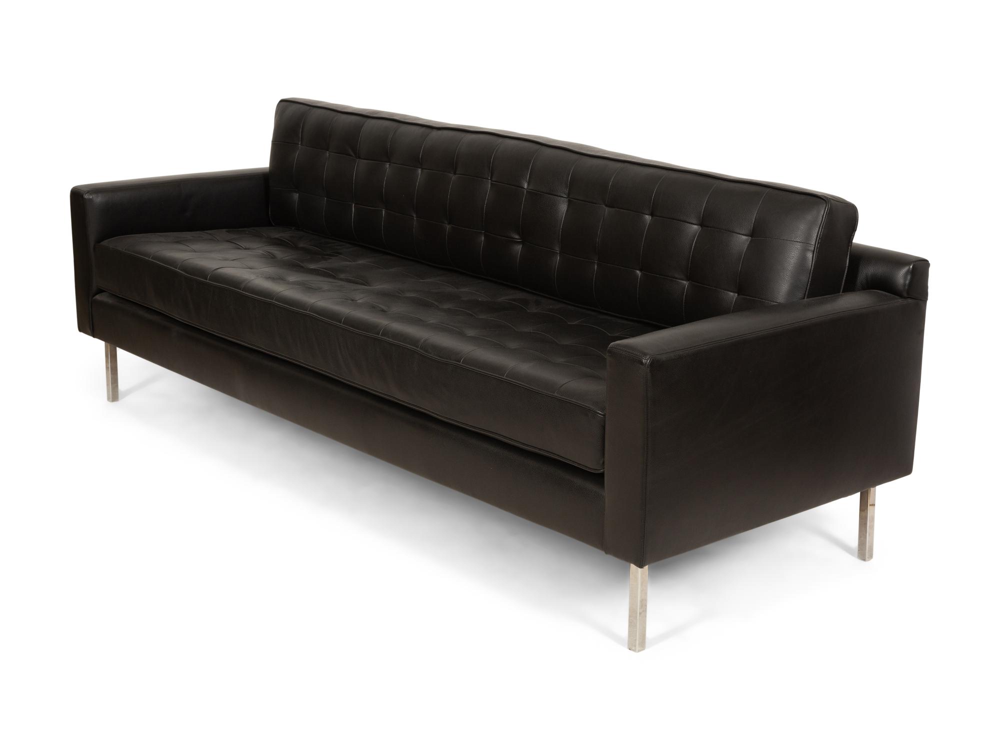 A Modernist Leather Sofa