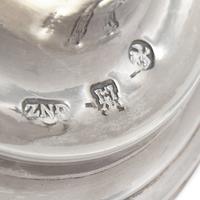 A Pair of Spanish Silver Candlesticks