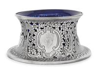 An Edwardian Britannia Silver Dish Ring