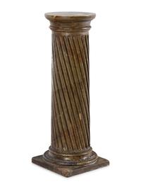 A Continental Painted Pedestal
