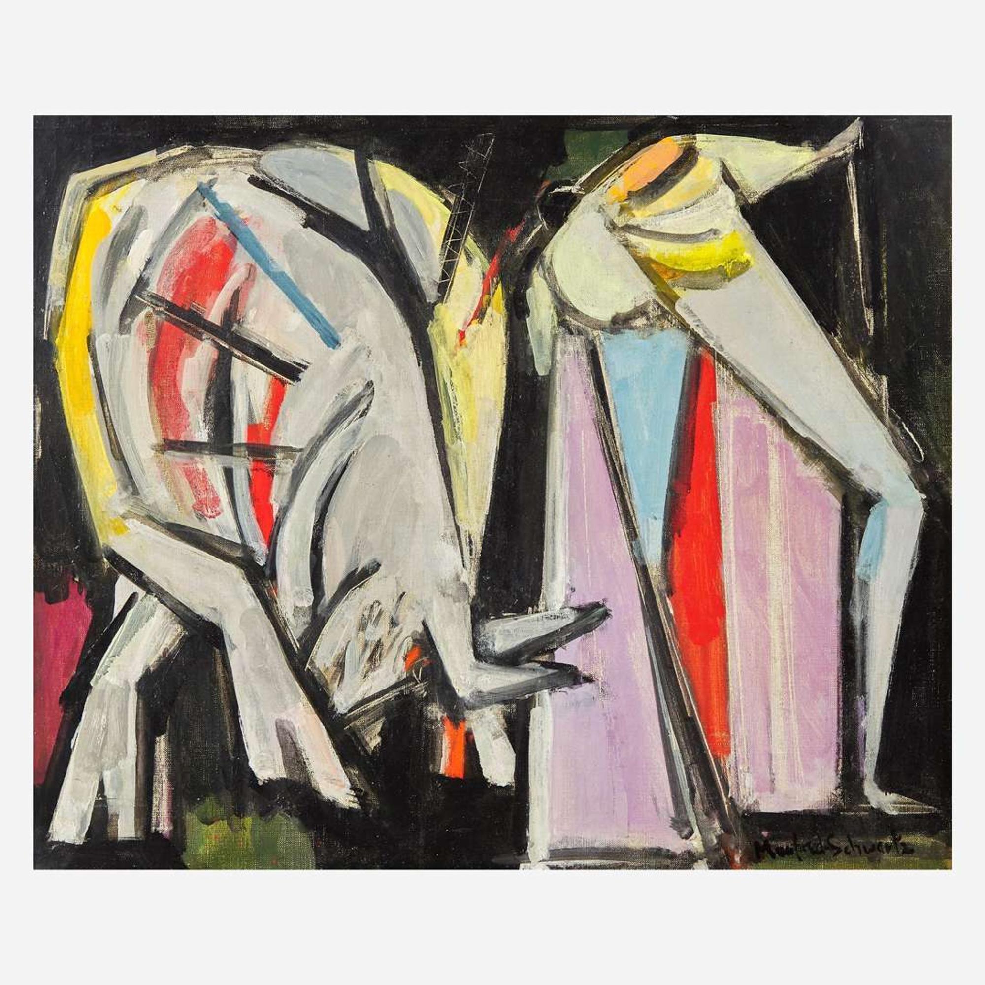 Manfred Schwartz (American/German, 1909-1970) Matador