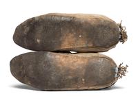 Ute Beaded Hide Moccasins