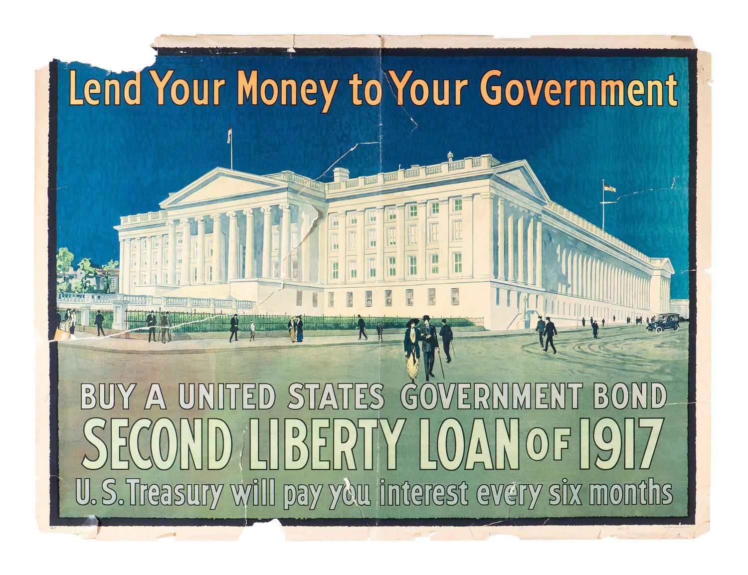 [WORLD WAR I]. A group of three World War I posters, comprising: