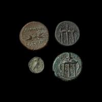 [ANCIENTS] SICILY. A Group of Four Ae Coins