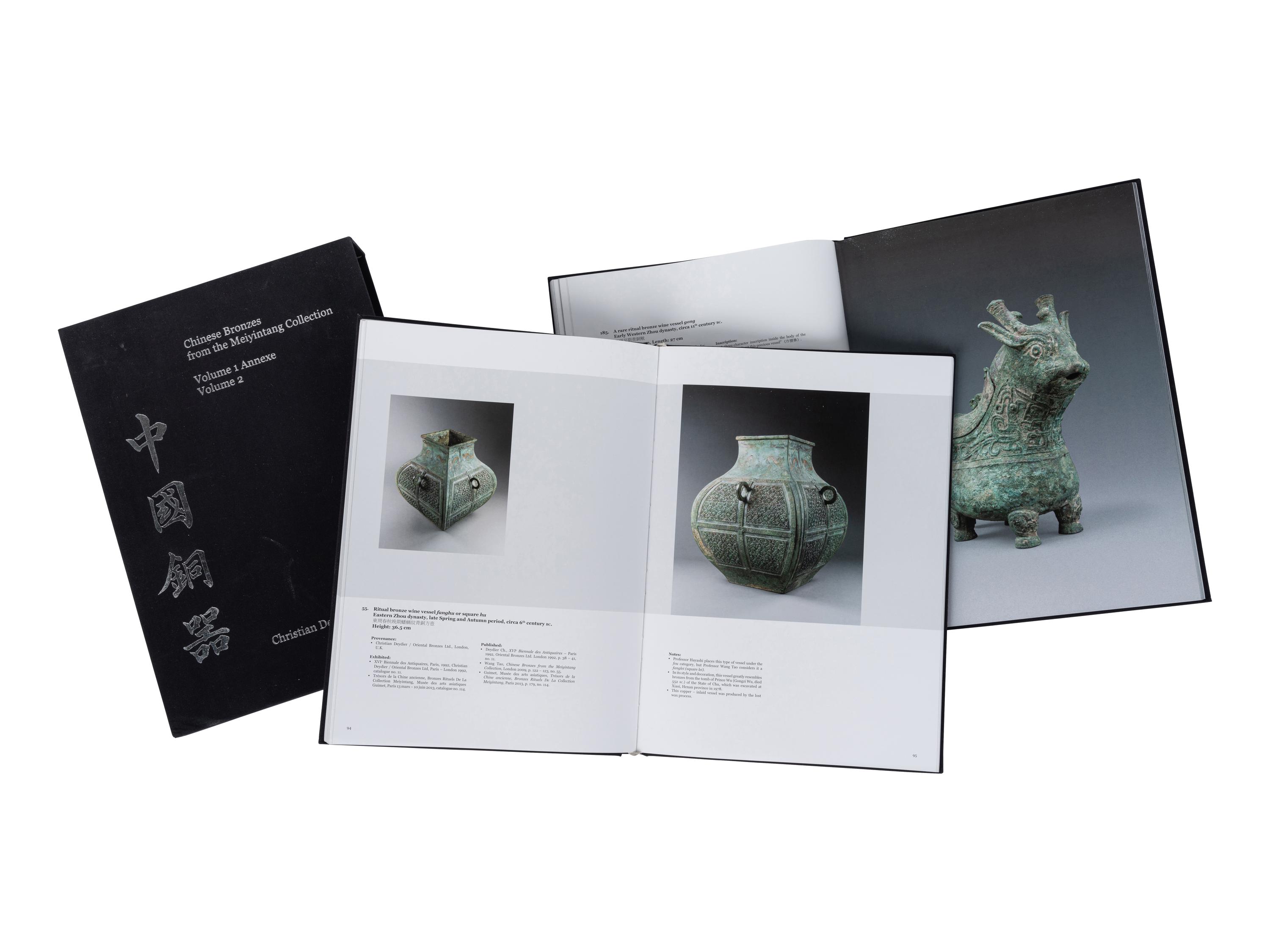 [BRONZES] A group of reference works about Chinese Archaic Bronzes, comprising:
