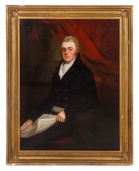 British School, (19th Century), Sir John Edensor Heathcote Knt.