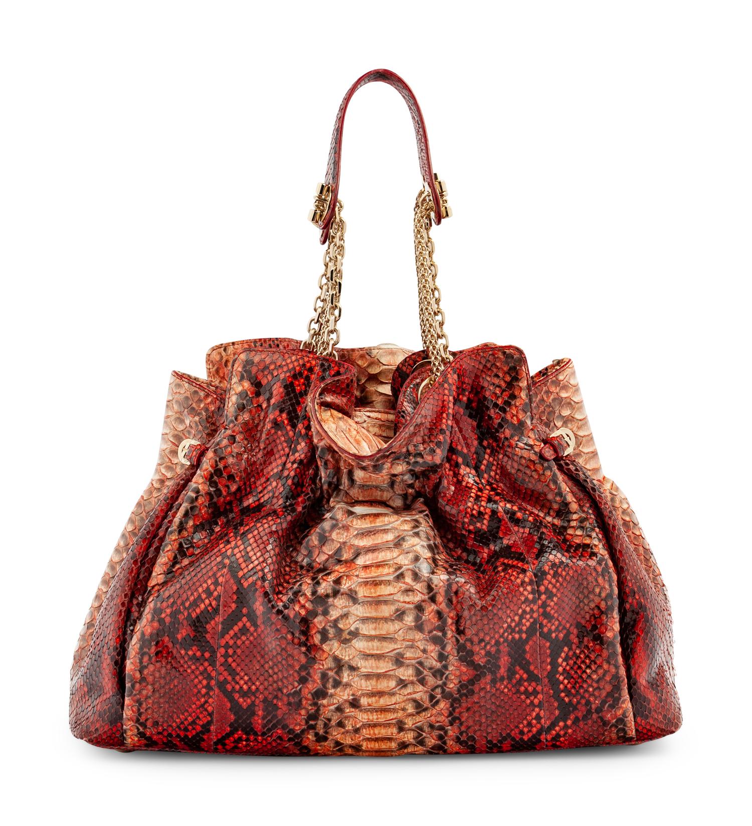 Christian Dior Red Python Le Trente Bag, 2009
