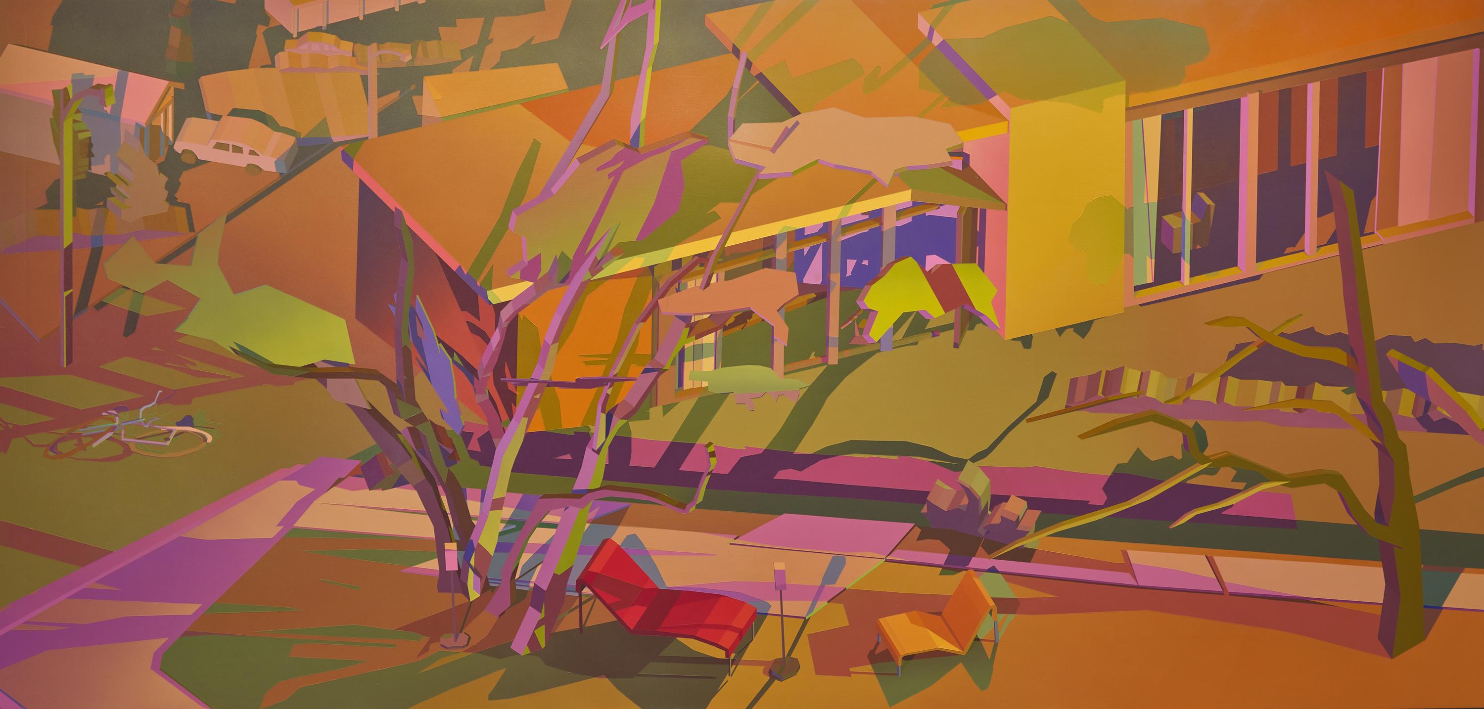 Jonathan Chapline (American, b. 1987) — Suburban Subdivision , 2021