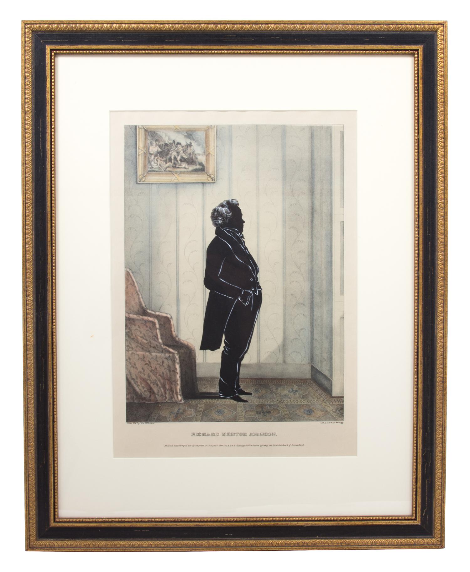 A Group of Three Hand-Colored Engravings After William H. Brown Framed each 23 1/2 x 19 inches. — (American, 19th Century)