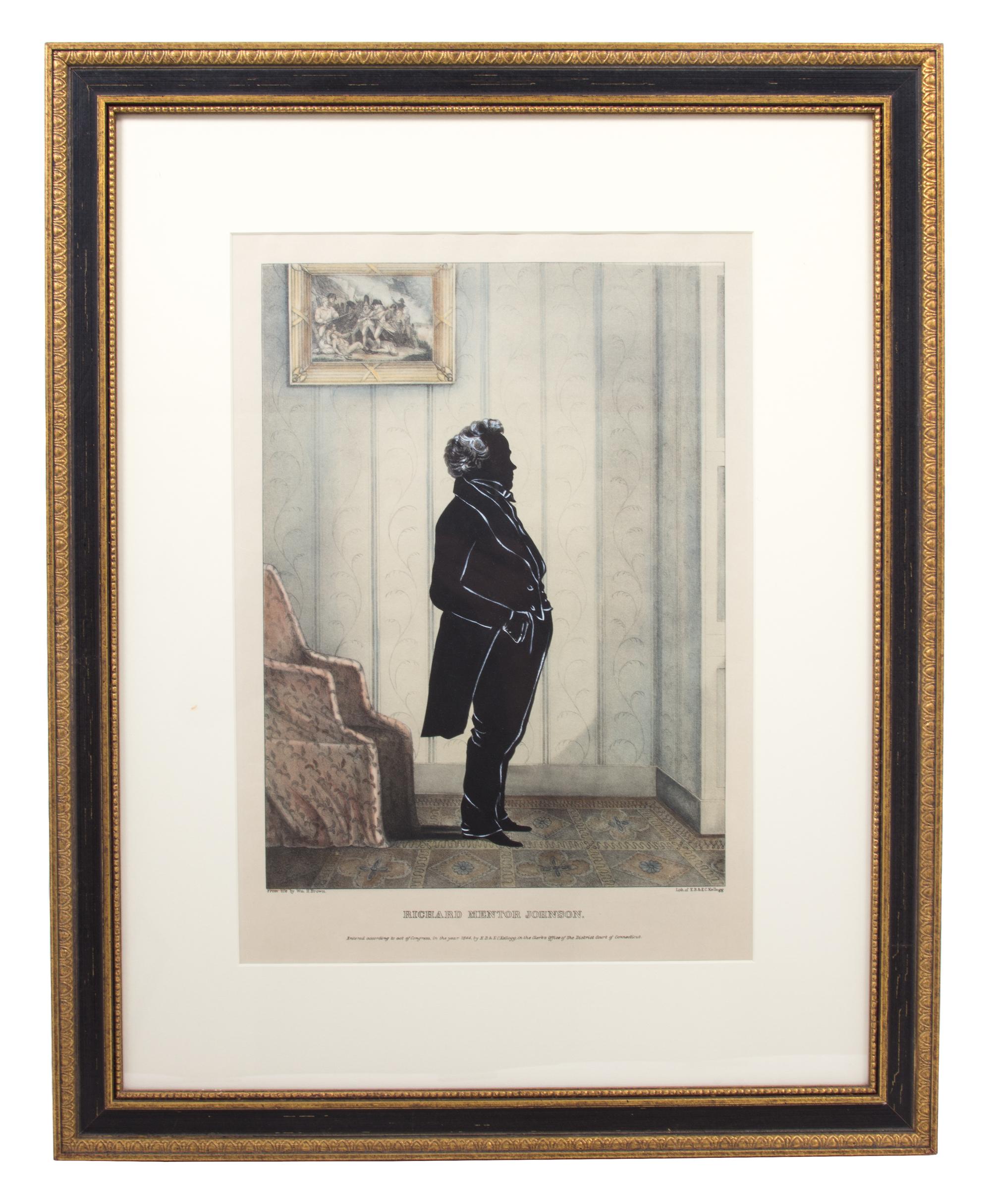A Group of Three Hand-Colored Engravings After William H. Brown Framed each 23 1/2 x 19 inches. — (American, 19th Century)
