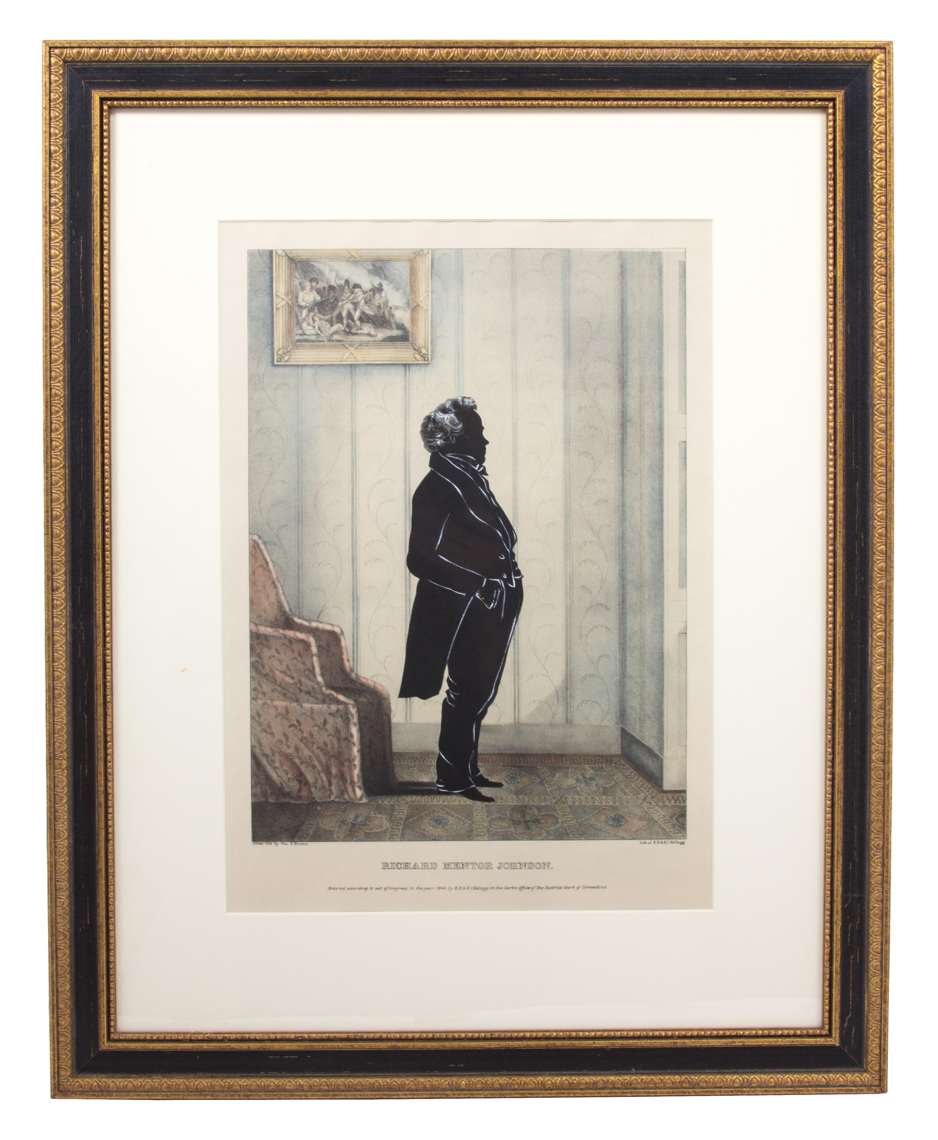 A Group of Three Hand-Colored Engravings After William H. Brown Framed each 23 1/2 x 19 inches. — (American, 19th Century)