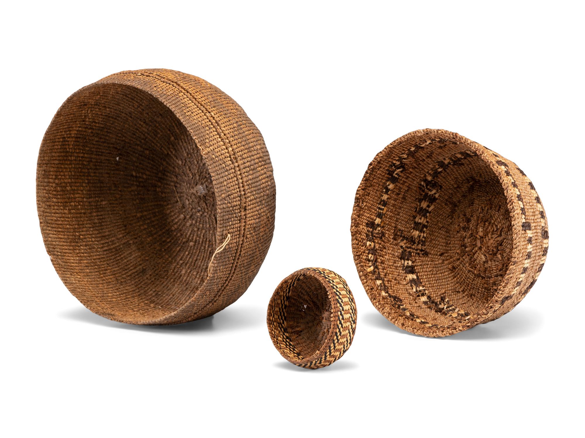 Group of Northern California Baskets