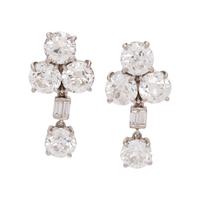 RAYMOND YARD, DIAMOND EARCLIPS