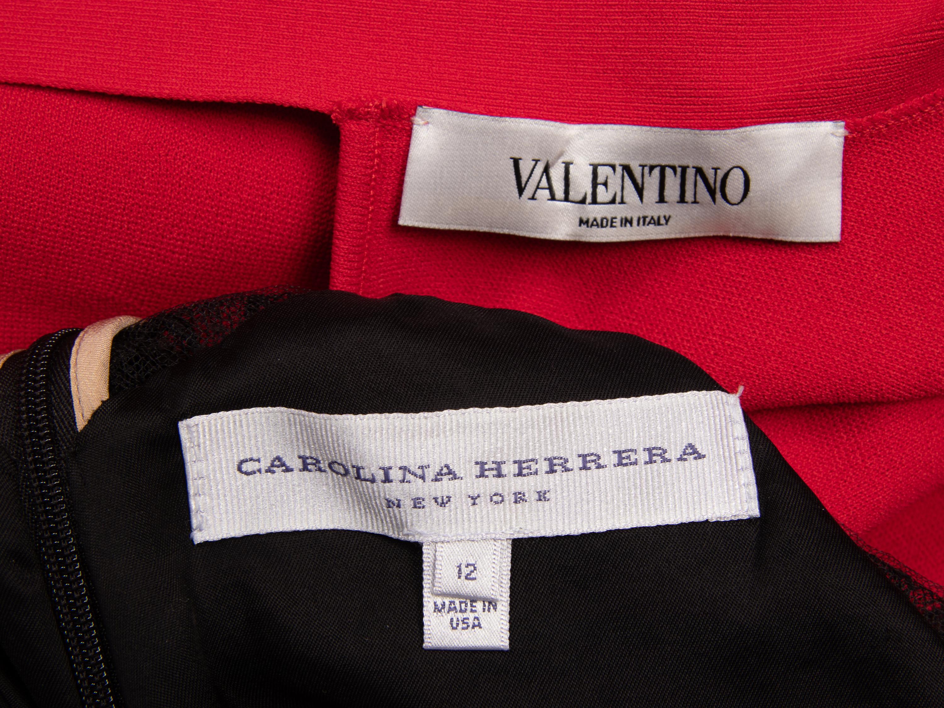 Carolina Herrera & Valentino, Two Dresses