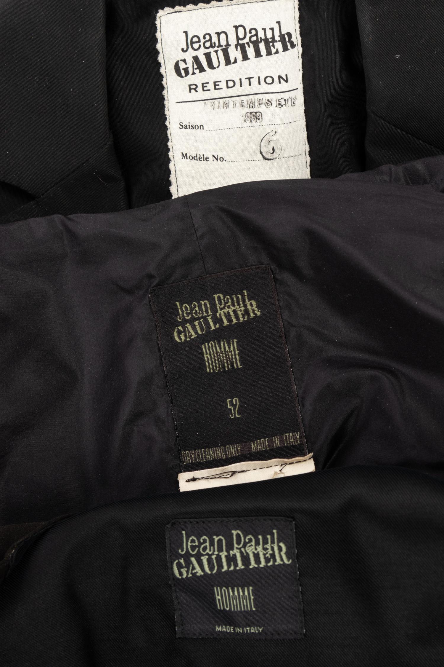 Three Jean Paul Gaultier Pieces; Two Jackets, One Vest, 1990s