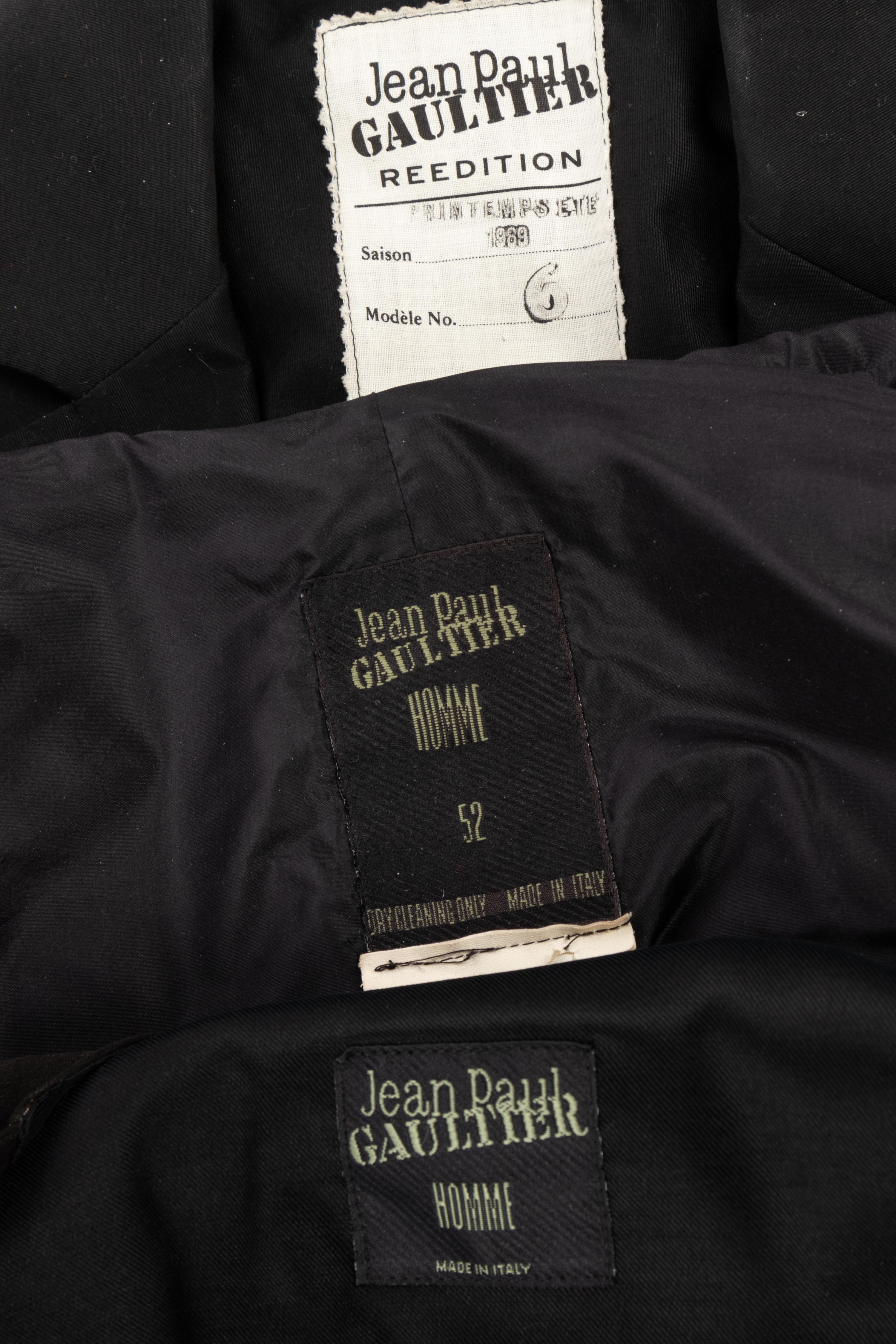 Three Jean Paul Gaultier Pieces; Two Jackets, One Vest, 1990s