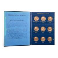 [EXONUMIA - PRESIDENTIAL MEDALS]. A group of medals including a Jimmy Carter Inauguration medal, Presidential Art Medals, and US Mint Presidential medals.