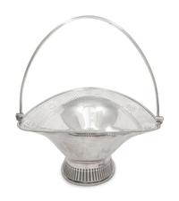 A George III Silver Flower Basket