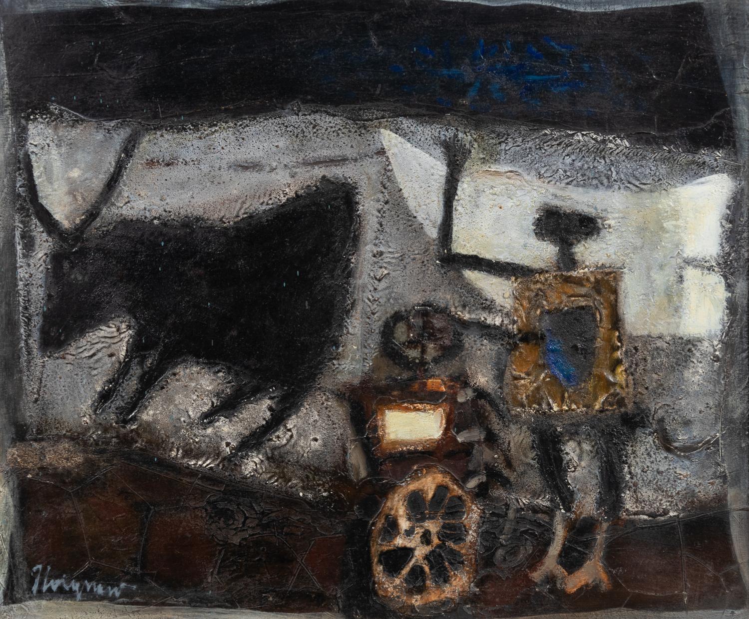 Figure with Cow