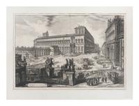 A group of 12 plates from Vedute di Roma and Le Antichità Romane , 18th century