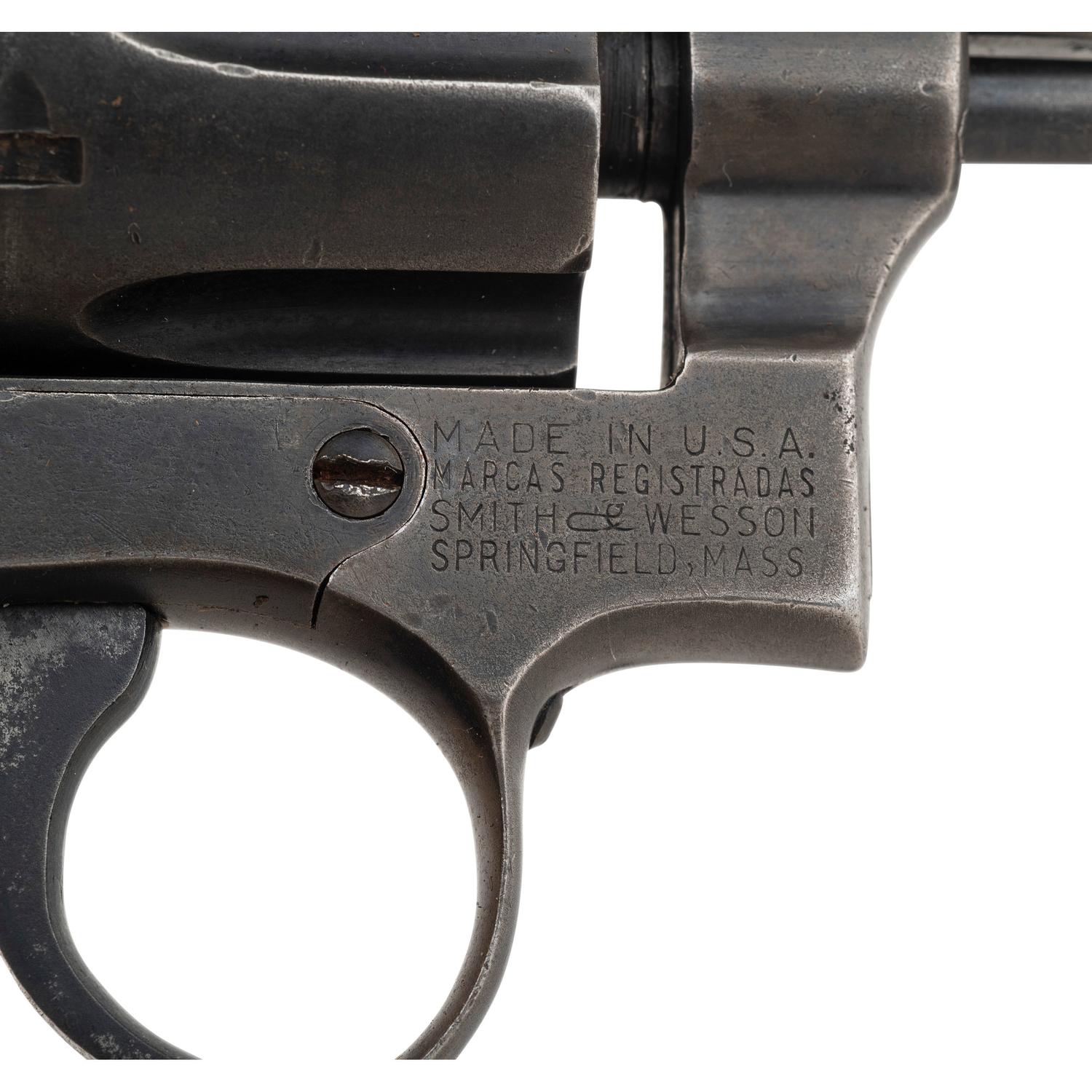 ** Smith & Wesson .32 Hand Ejector (Pre-Model 30) with 2" Barrel and Holster