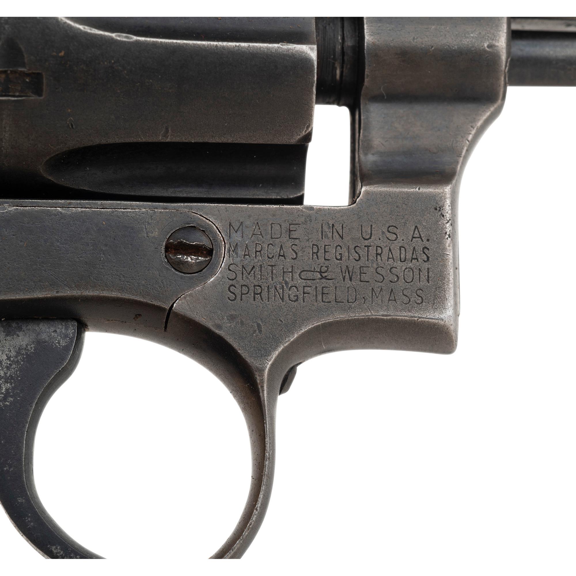 ** Smith & Wesson .32 Hand Ejector (Pre-Model 30) with 2" Barrel and Holster