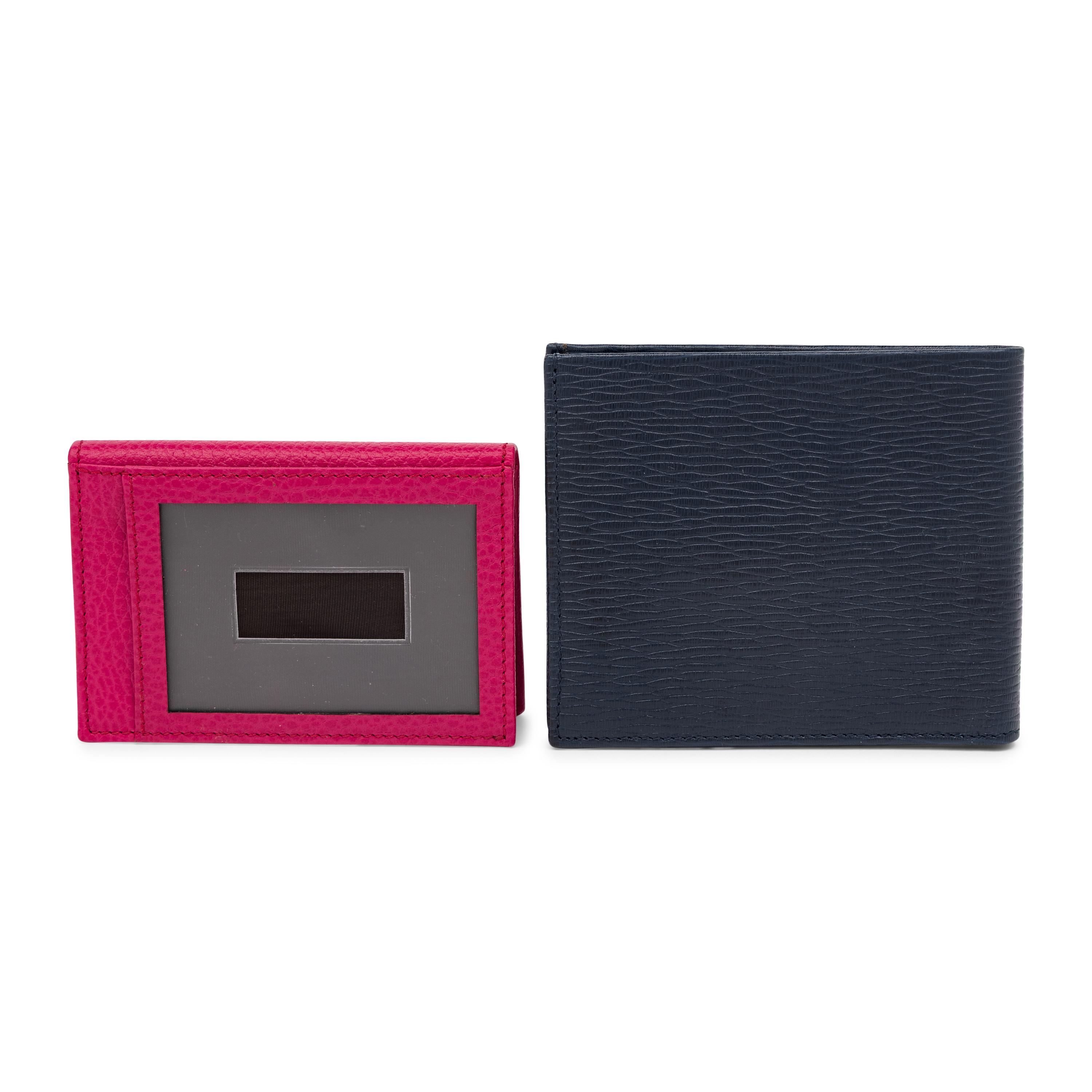 Gucci & Ferragamo, Two Wallets