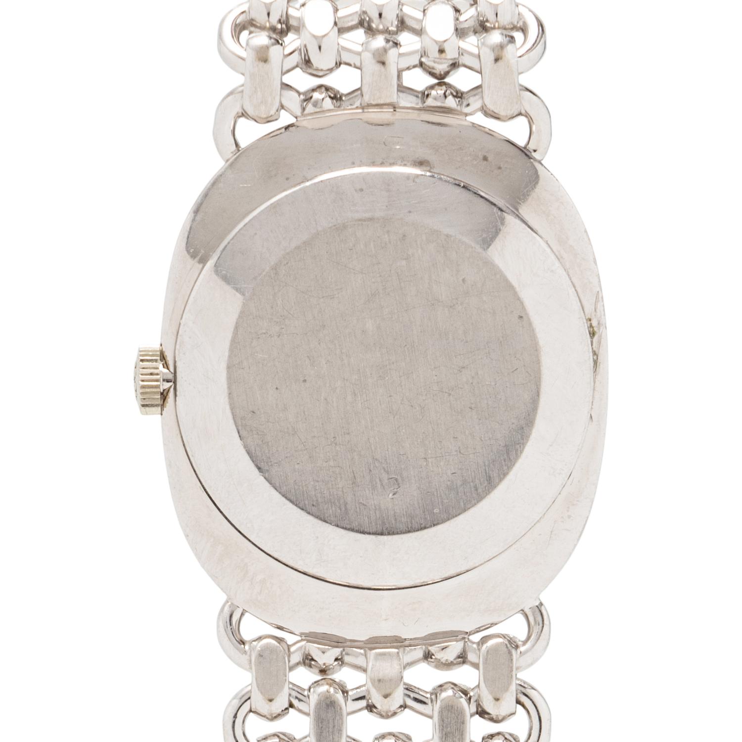 PATEK PHILIPPE, REF. 3648/1 18K WHITE GOLD 'ELLIPSE' WATCH
