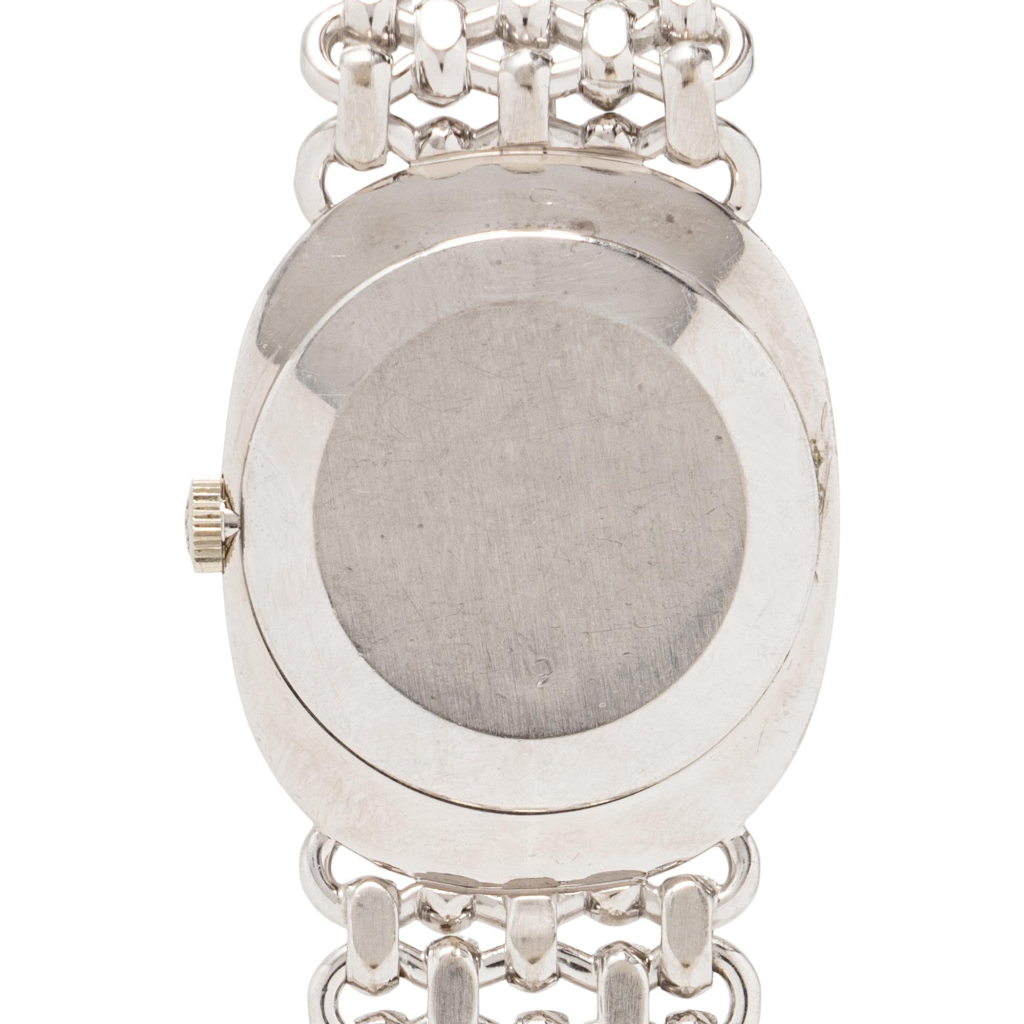 PATEK PHILIPPE, REF. 3648/1 18K WHITE GOLD 'ELLIPSE' WATCH