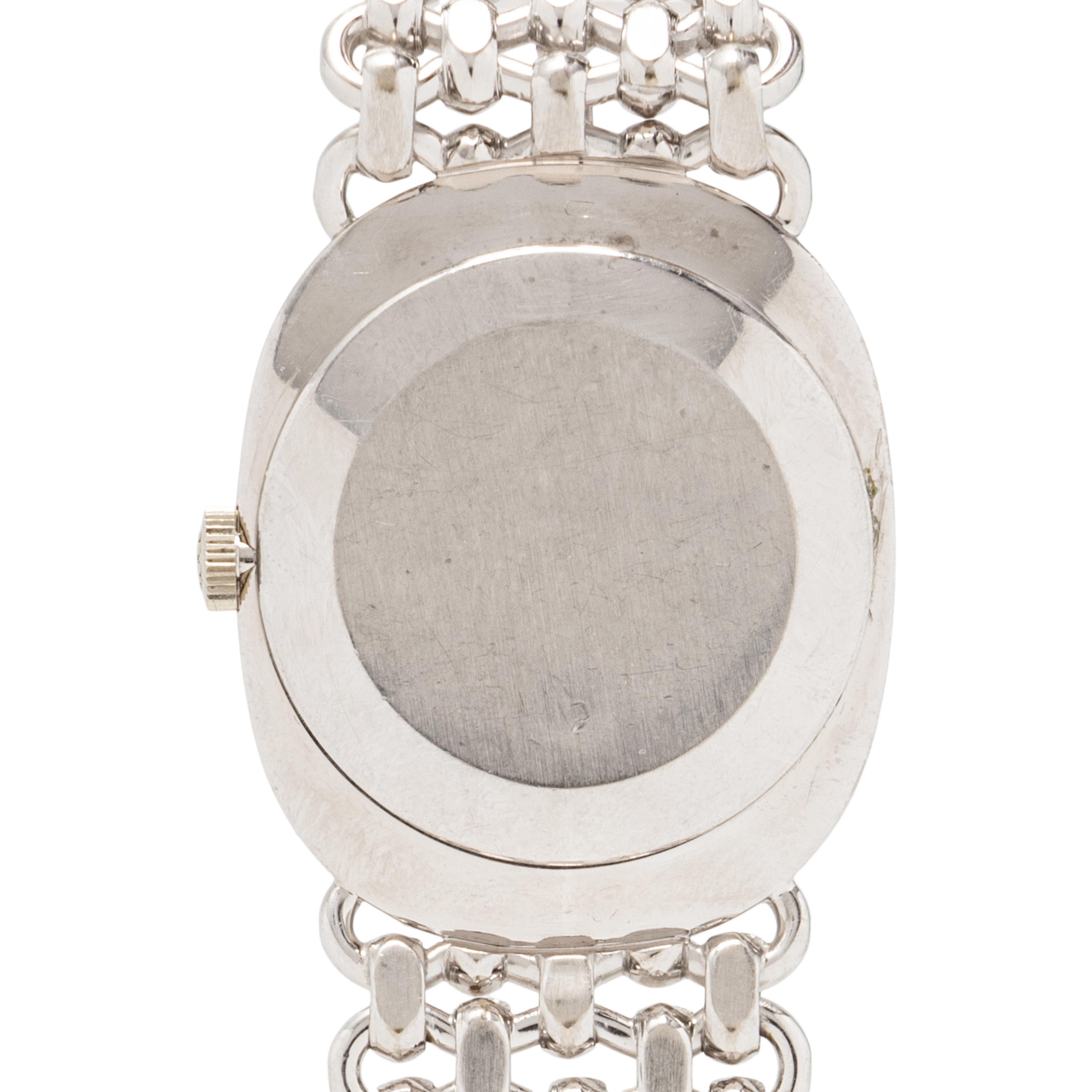 PATEK PHILIPPE, REF. 3648/1 18K WHITE GOLD 'ELLIPSE' WATCH