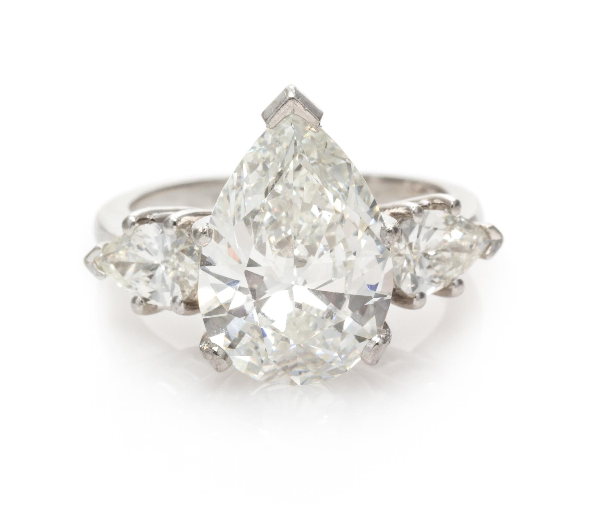A Platinum and Diamond Ring, 4.80 dwts.