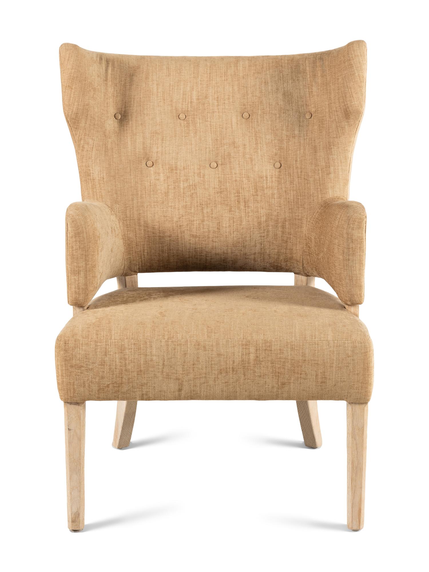 A Contemporary Wingback Chair