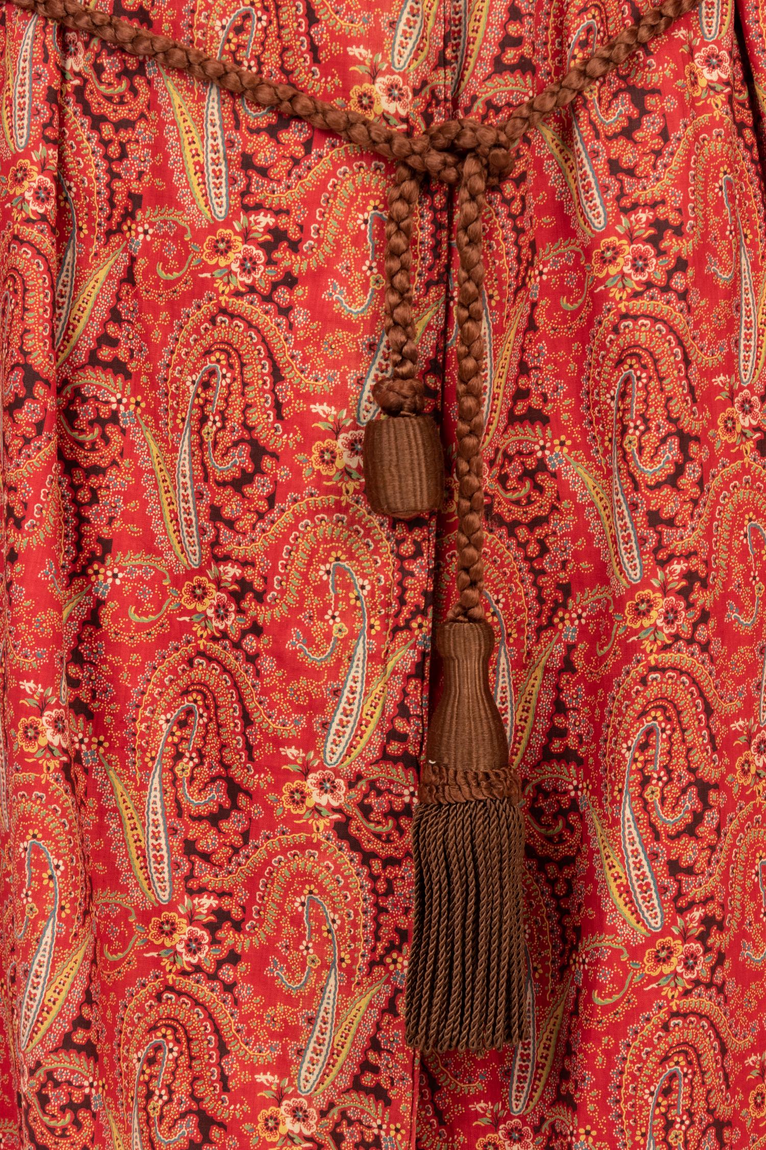 Two Men's Banyan Robes, 1840 & 1870