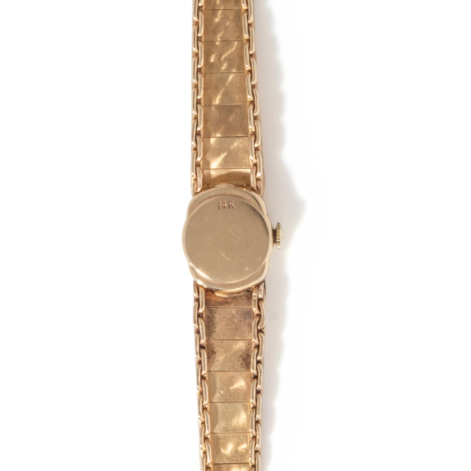 LE COULTRE, YELLOW GOLD WATCH