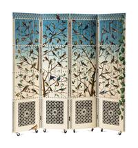 Uccelli Folding Screen, designed c. 1953 Italy