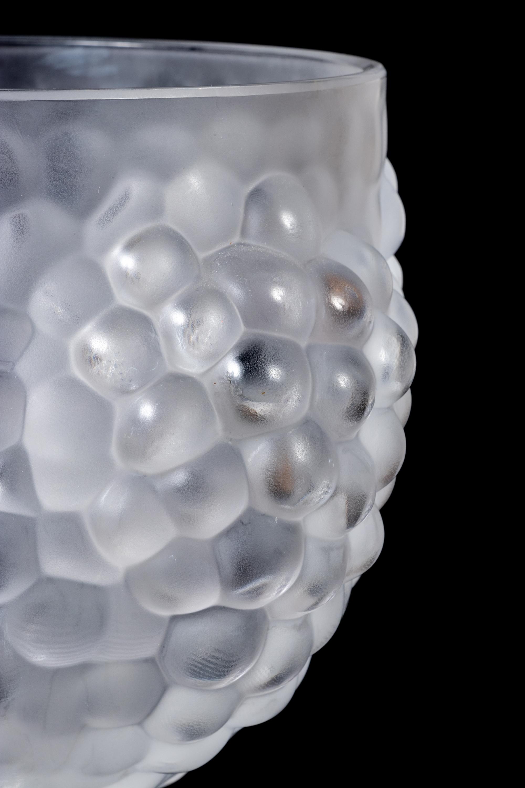 A Lalique Antilles Footed Bowl