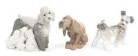 Three Lladro Porcelain Figures or Figural Groups Width of widest 6 1/2 inches. — 20TH CENTURY