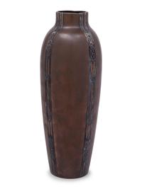 A Heintz Silver on Bronze Base