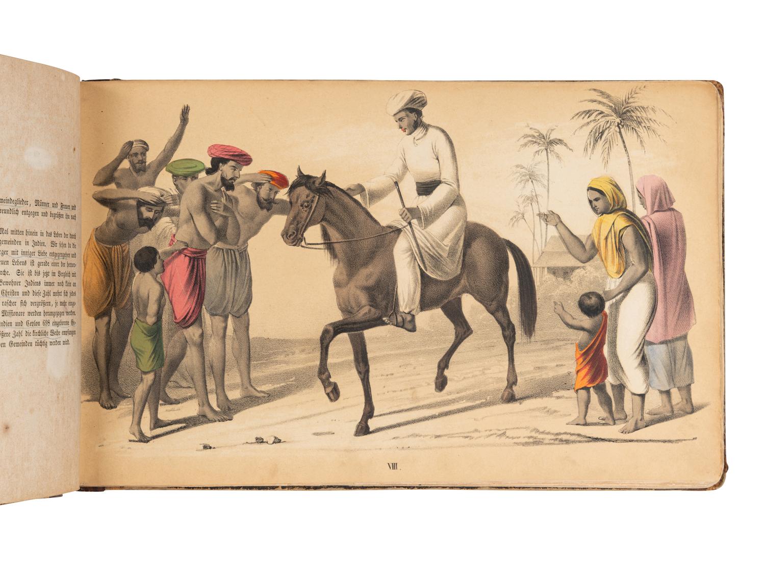 JOSENHANS, Joseph Friedrich (1812-1884). Bilder aus der Missionswelt. Für Die Deutsche Jugend. [First and Second Series]. Mainz: Joseph Scholz, [ca 1858].