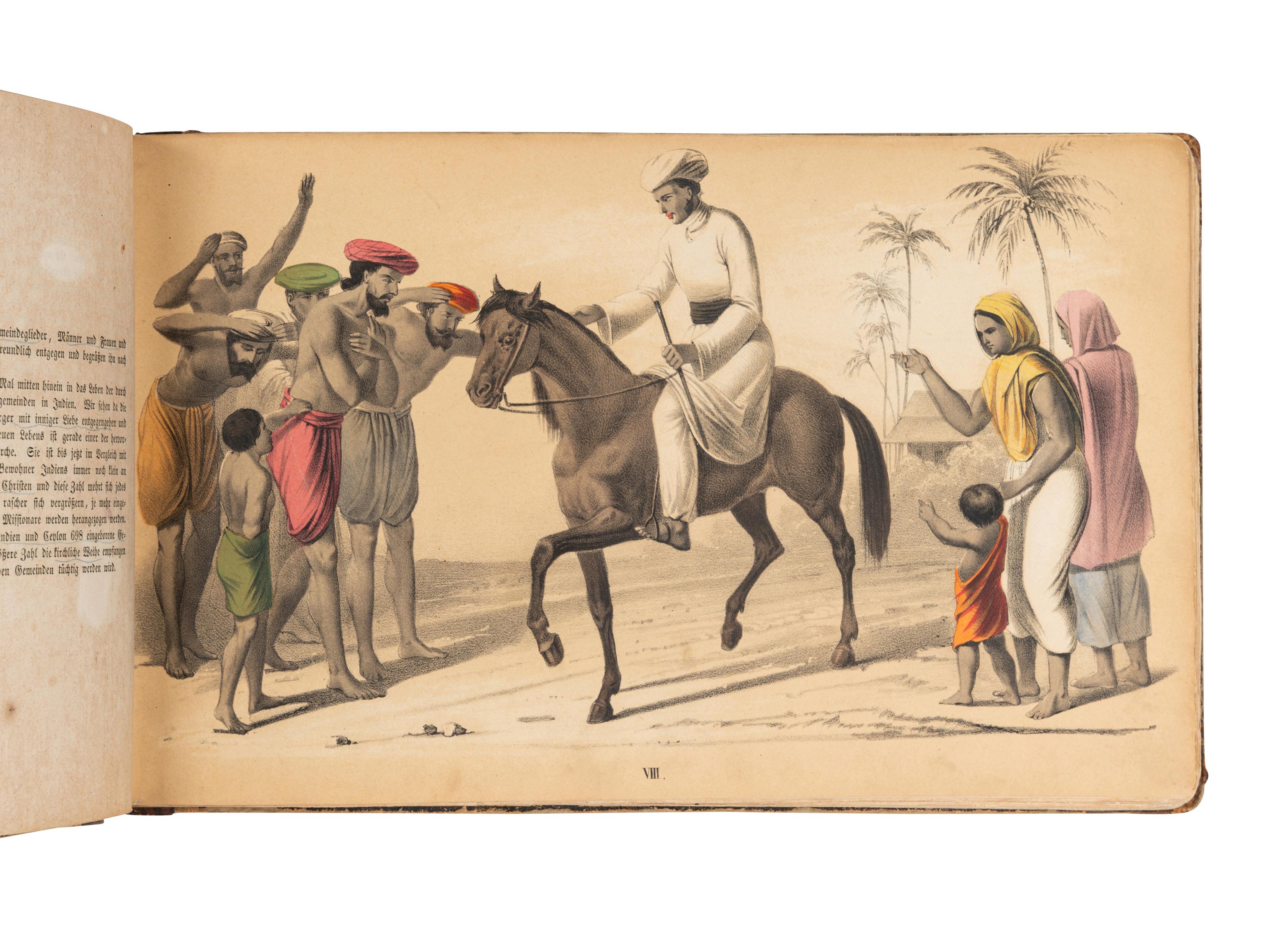 JOSENHANS, Joseph Friedrich (1812-1884). Bilder aus der Missionswelt. Für Die Deutsche Jugend. [First and Second Series]. Mainz: Joseph Scholz, [ca 1858].