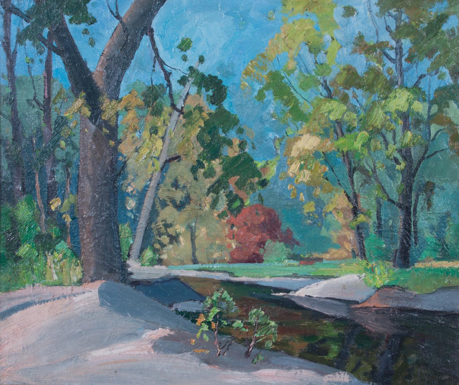 In the Style of Pauline Palmer, (American, 1867-1938), Landscape