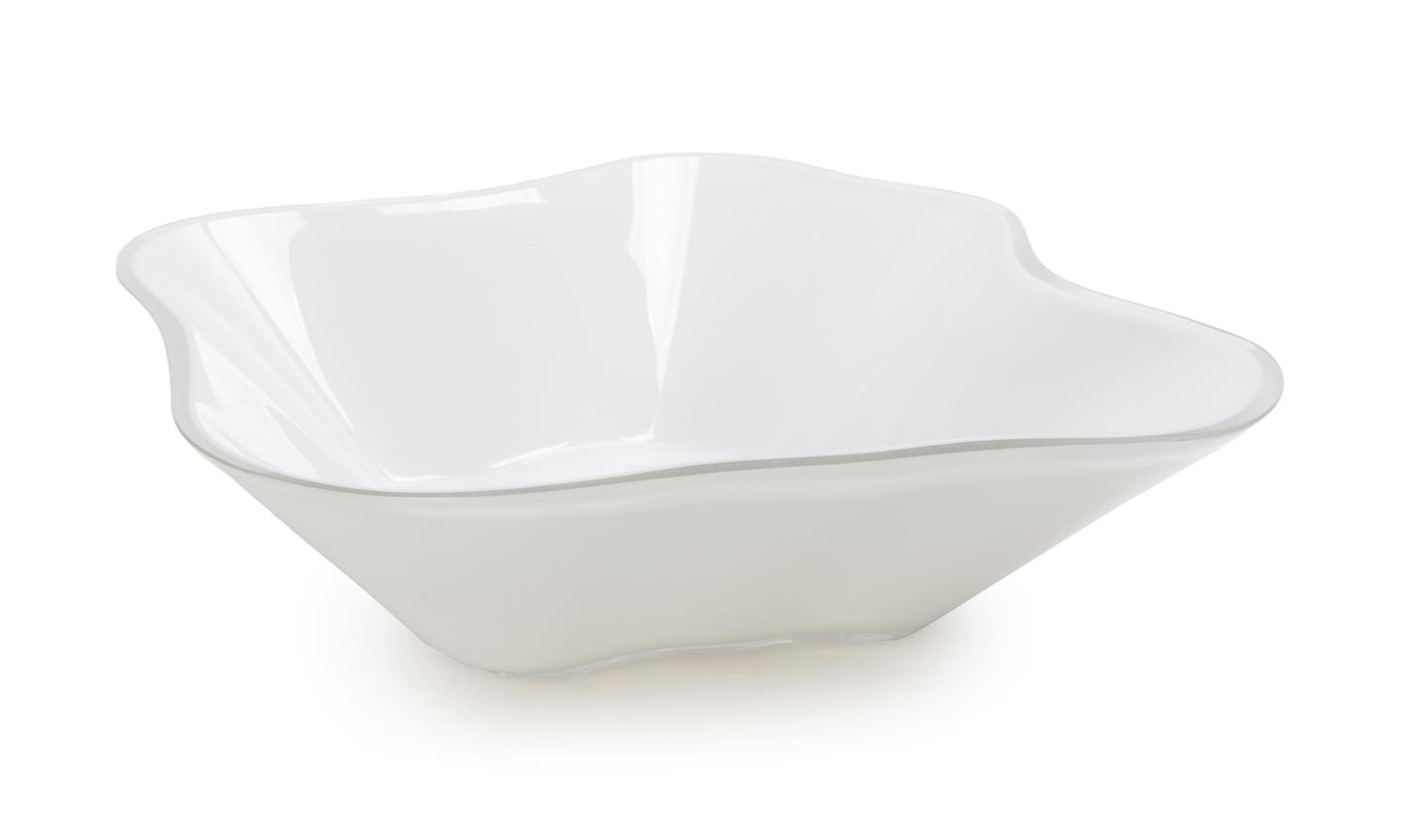 Alvar Aalto (Finnish, 1898-1976), SECOND HALF 20TH CENTURY, a cased glass bowl
